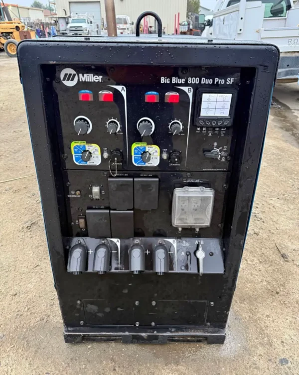 Used Miller Big Blue 800 Duo Pro SF Dual Operator Diesel Welder Miller Big Blue 800 Duo Pro