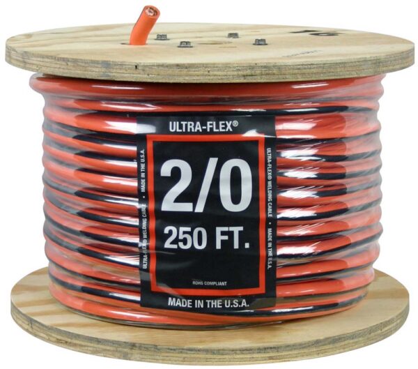 Ultra-Flex 2-0 Welding Cable 250ft spool Ultra-Flex 2/0 Welding Cable 250 ft